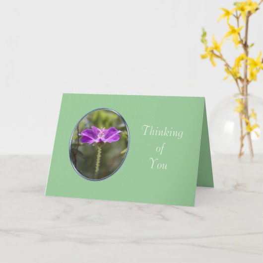 carte d'amitié (Fleur jaune)