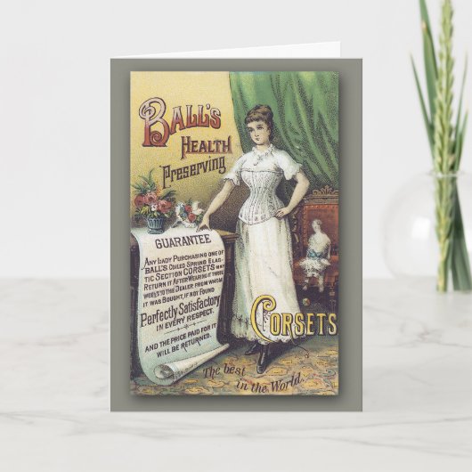 Carte d'amitié avec l'image de carte du commerce (Devant)