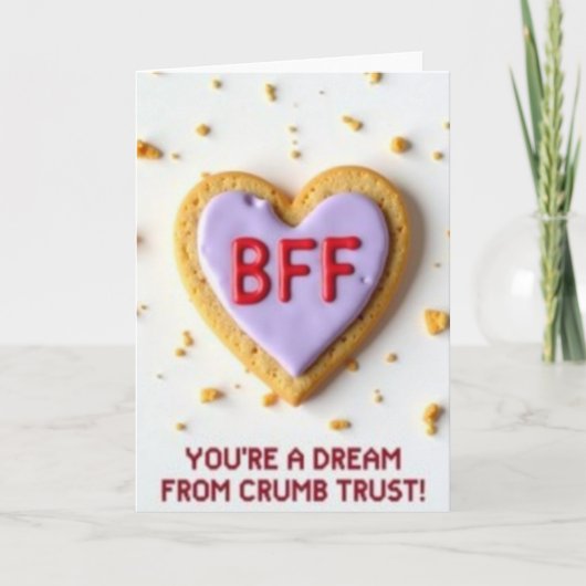 Carte d'amitié Bff Cookie (Devant)