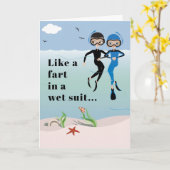 Carte d'amitié BFF humoristique Stick Together (Fleur jaune)