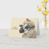 Carte d'amitié Charlie et Beatrice (Fleur jaune)