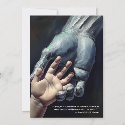 Carte d'amitié Frankenstein (Devant)