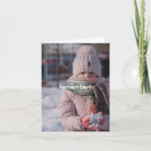 CARTE D'AMITIÉ FROID (Devant)