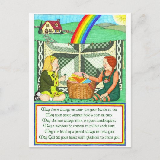 Carte d'amitié irlandaise (Devant)