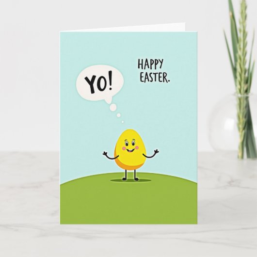 Carte d'amitié Joyeuses Pâques (Devant)