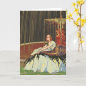 Carte d'amitié - La Fontaine 2 (Fleur jaune)