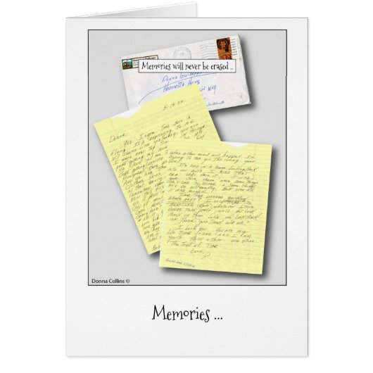 Carte d'amitié - Lettre (Devant)