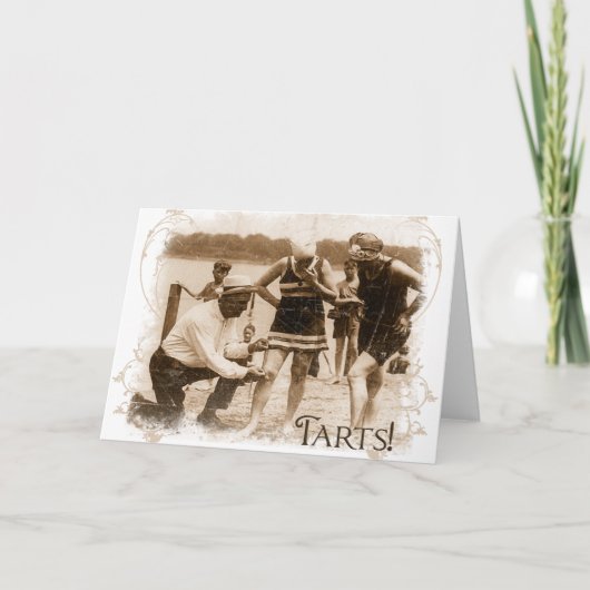 Carte d'amitié maillot de bain (Devant)