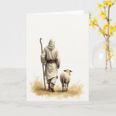 Carte d'amitié pour un simple voyage (Fleur jaune)