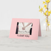 Carte d'amour (Fleur jaune)