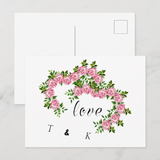 Carte d'amour (Devant / Derrière)