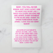 CARTE D'AMOUR (Intérieur)