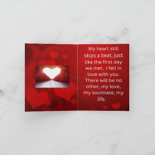 CARTE D'AMOUR 2 (Intérieur)