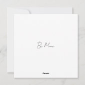 Carte d'amour à moi (Dos)