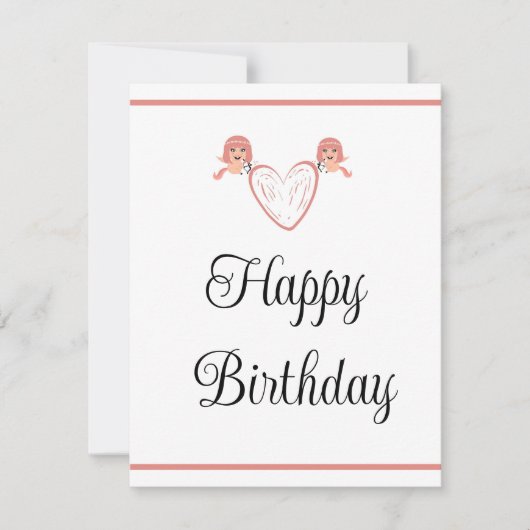 carte d'amour d'anniversaire heureuse (Devant)