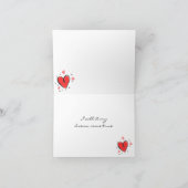 Carte d'amour de chiot English Springer Spaniel (Intérieur)