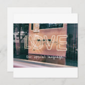 Carte d'amour de la Saint Valentin (Devant / Derrière)