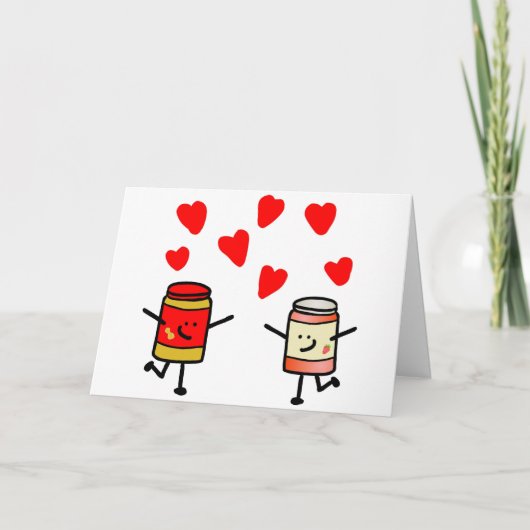 Carte "d'amour de PB&J" (Devant)