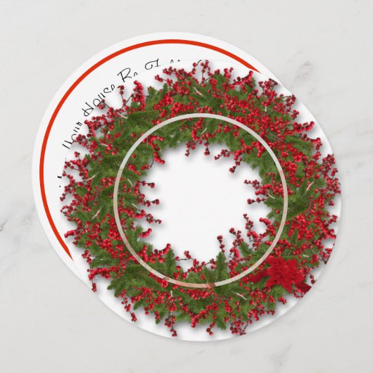 Carte d'amour et de rire modèle photo (Devant / Derrière)