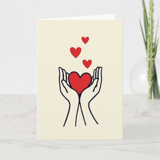 Carte d'amour et de soin (Devant)