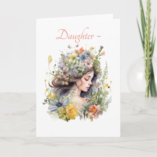 CARTE D'AMOUR FILLE (Devant)