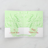 Carte d'amour Fleurs (Intérieur)