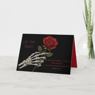 Carte d'amour hanté