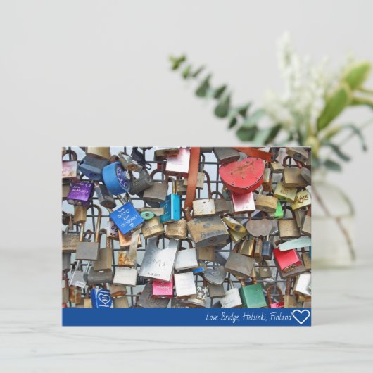 Carte d'amour Helsinki (Debout devant)