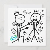 Carte d'amour House of Cards (Devant)