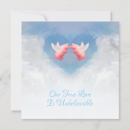 Carte d'amour incroyable (Devant)