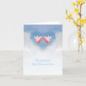 Carte d'amour incroyable (Fleur jaune)