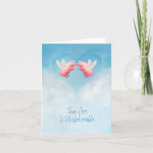 Carte d'amour incroyable