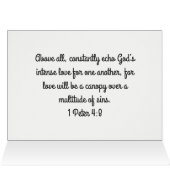 Carte d'amour intense nuptiale (Intérieur Horizontal (Haut))