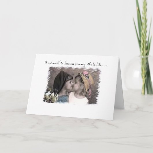 Carte d'amour lesbienne (Devant)