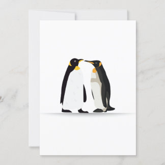 CARTE D'AMOUR PENGUIN