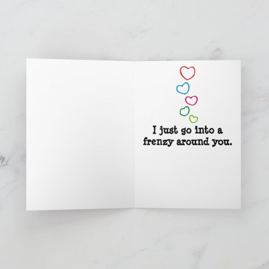 Carte d'amour pour le requin (Intérieur)