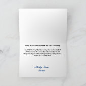 Carte d'amour pour l'ours en peluche (Intérieur)