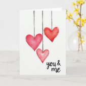 Carte d'amour pour toi et moi (Fleur jaune)