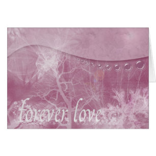 Carte d'amour pour toujours