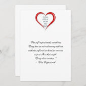 Carte d'amour-propre (Devant / Derrière)