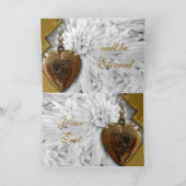 Carte d'amour romantique (Intérieur)