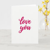Carte d'amour romantique classique (Fleur jaune)
