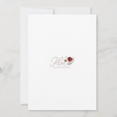 Carte d'amour romantique personnalisée avec ❤️ emp (Dos)