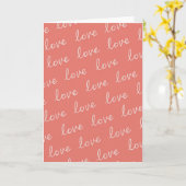 Carte d'amour sans fin (Fleur jaune)