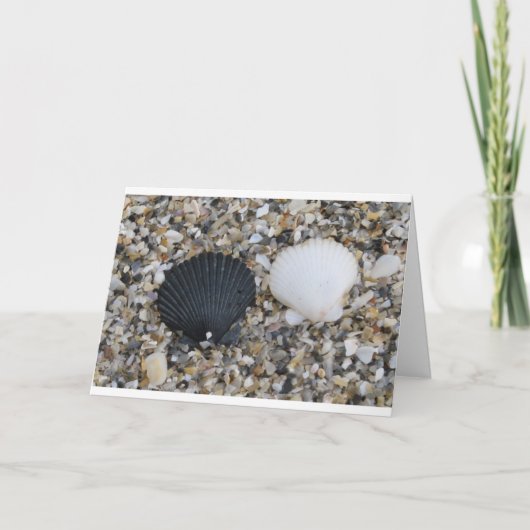 Carte d'amour Sea Shells (Devant)