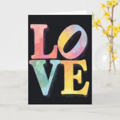Carte d'amour simple à l'aquarelle (Fleur jaune)