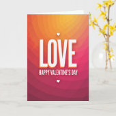 Carte d'amour vibrant (Fleur jaune)