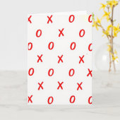 Carte d'amour Xoxo (Fleur jaune)