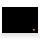 Carte d'amour Zebra (Intérieur Horizontal (Haut))