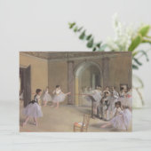 Carte Dance Foyer à l'Opéra par Edgar Degas (Debout devant)